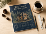 Tiny House Design & Layout Planner Floor Plan Grid, Budget Tracker, Build Log | THOW Planning Journal | Instant Download