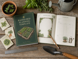 Raised Bed Planning Template | Printable PDF Planner | Bed Layout Grids, Crop Rotation, Companion Planting, Harvest Log | Instant Download