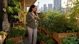 Custom Created Urban Apartment Permaculture Design -The Balcony Garden - Custom Plan Created Specifically for Your Balcony