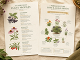Superfood & Immune-Boosting Permaculture Garden Layouts