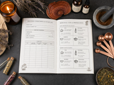 FREE Medicinal Mushroom Cultivation & Harvest Planner | Lion's Mane, Reishi, Shiitake, Turkey Tail, Oyster, Chaga | Grow Logs, Harvest Tracker, Medicinal Recipes | Instant Download