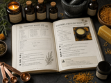 Herbal Remedy Recipe Book | Herbal Teas, Tinctures, Salves, Syrups, Poultices | Materia Medica | Apothecary Inventory | Instant Download