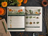 Raised Bed Planning Template | Printable PDF Planner | Bed Layout Grids, Crop Rotation, Companion Planting, Harvest Log | Instant Download