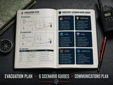 Emergency Preparedness Planner | Printable PDF | 72-Hour Kit, Evacuation Plan, Food & Water Storage, First Aid, Communications | Family Safety Guide | Instant Download