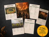 Wildfire & Fire Survival Planner | Printable PDF | Defensible Space, Evacuation Plan, 72-Hour Go-Bag, Fire Behaviour, Shelter-in-Place, Post-Fire Recovery | Instant Download