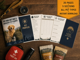 FREE - Pet Bug Out Bag & Emergency Pet Planner Pet Preparedness | Instant Download