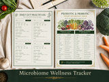 Gut Health & Microbiome Garden Planner | Printable PDF | Grow, Ferment & Track Your Wellness | Instant Download