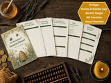 Homestead Budget & Expense Tracker | Printable PDF Planner | Income Log, Expense Tracker, Monthly Budget, Seasonal Planner, ROI Calculator, Food Savings | Instant Download