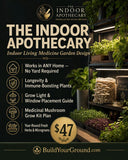 The Indoor Apothecary | Custom Indoor Living Medicine Garden Design - Created Custom Specifically for Your Home